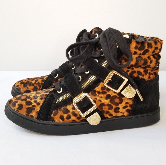 vince camuto high top sneakers